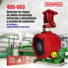 Catálogo Detector de Llama 405-003